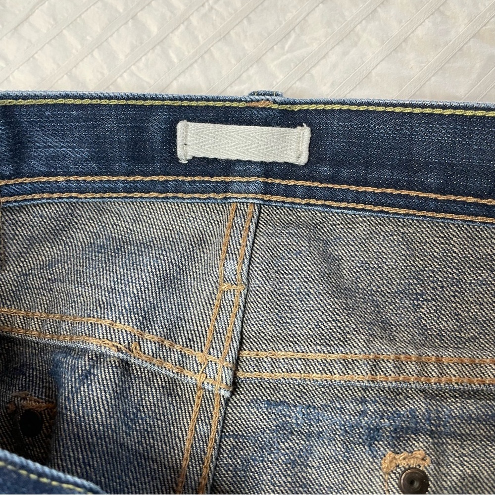 The Unbranded Brand UB269 18oz Indigo Slub Selvedge Jeans - Tapered Fit -Size 32 - Picture 9 of 12